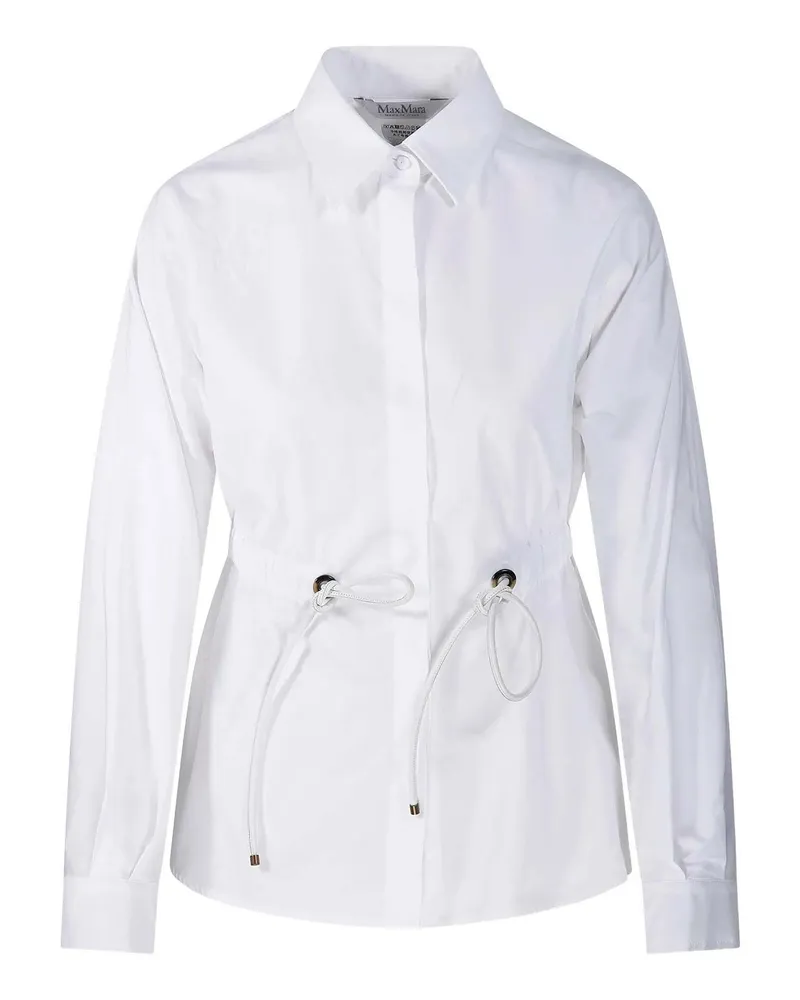 Max Mara Hemd - Weiß Weiß
