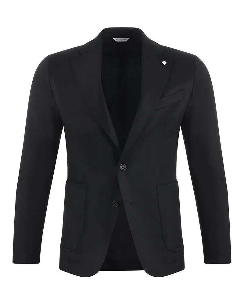 Manuel Ritz Casualjacke - Schwarz Schwarz
