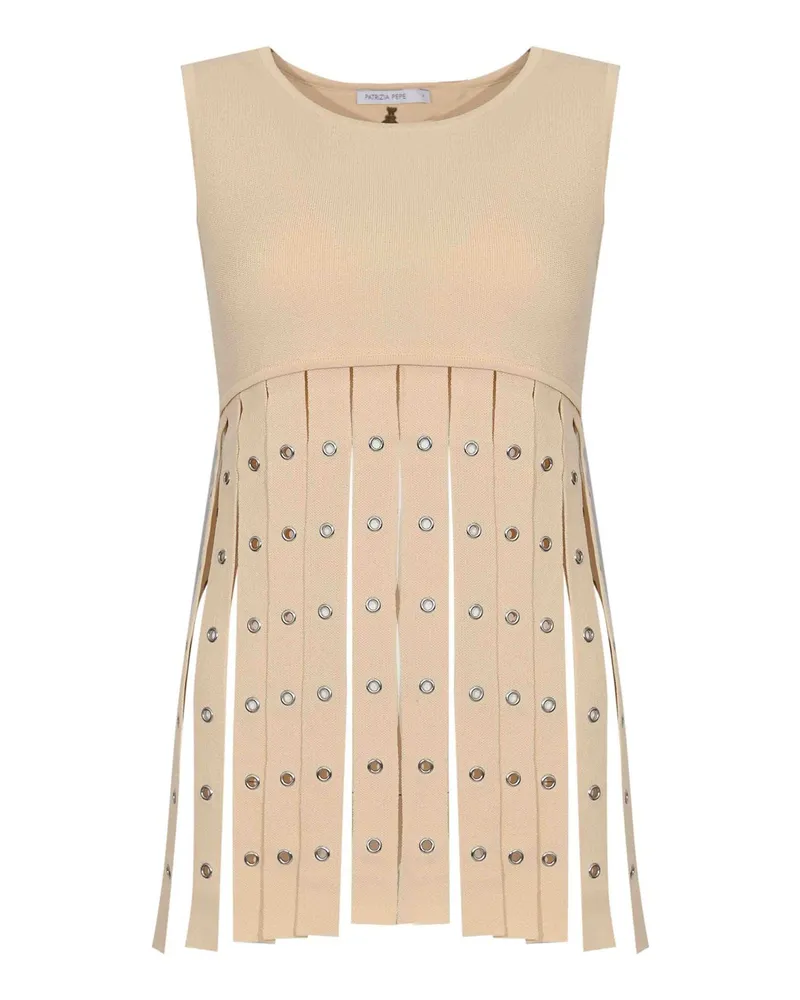 Patrizia Pepe Top - Weiß Weiß