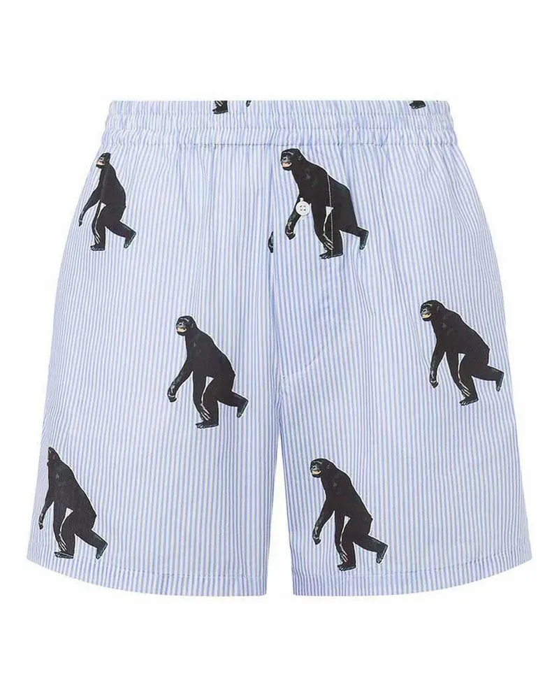 Moschino Straight Leg Jeans - Blau Blau