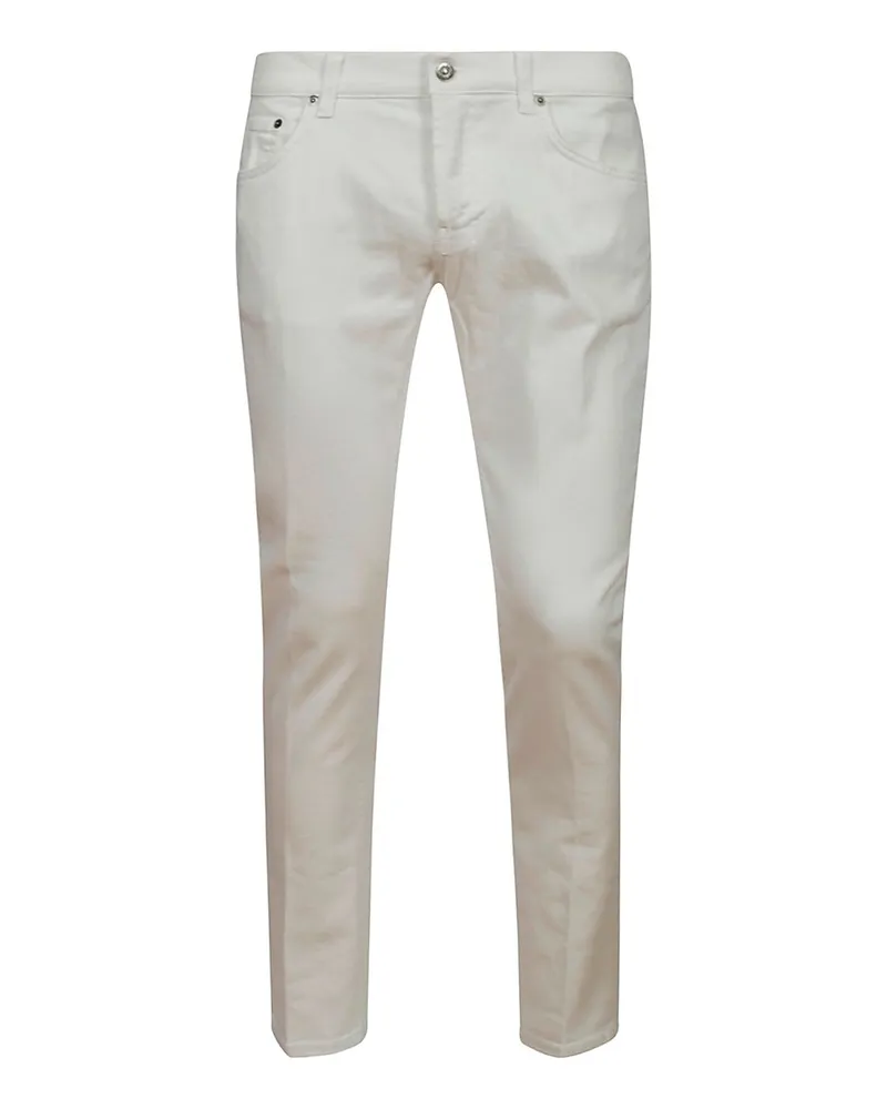 Dondup Straight Leg Jeans - Weiß Weiß