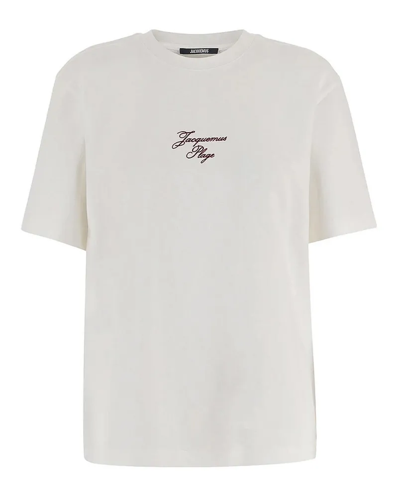 Jacquemus T-Shirt - Weiß Weiß