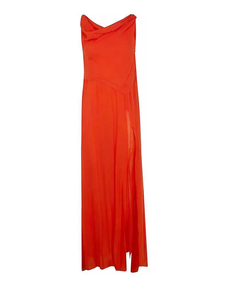 Blumarine Maxikleid - Orange Orange