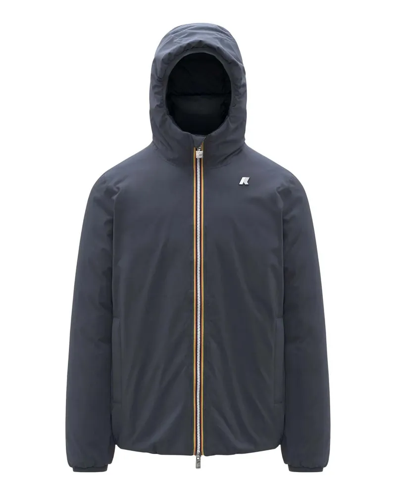 K-Way Knielanger Mantel - Blau Blau