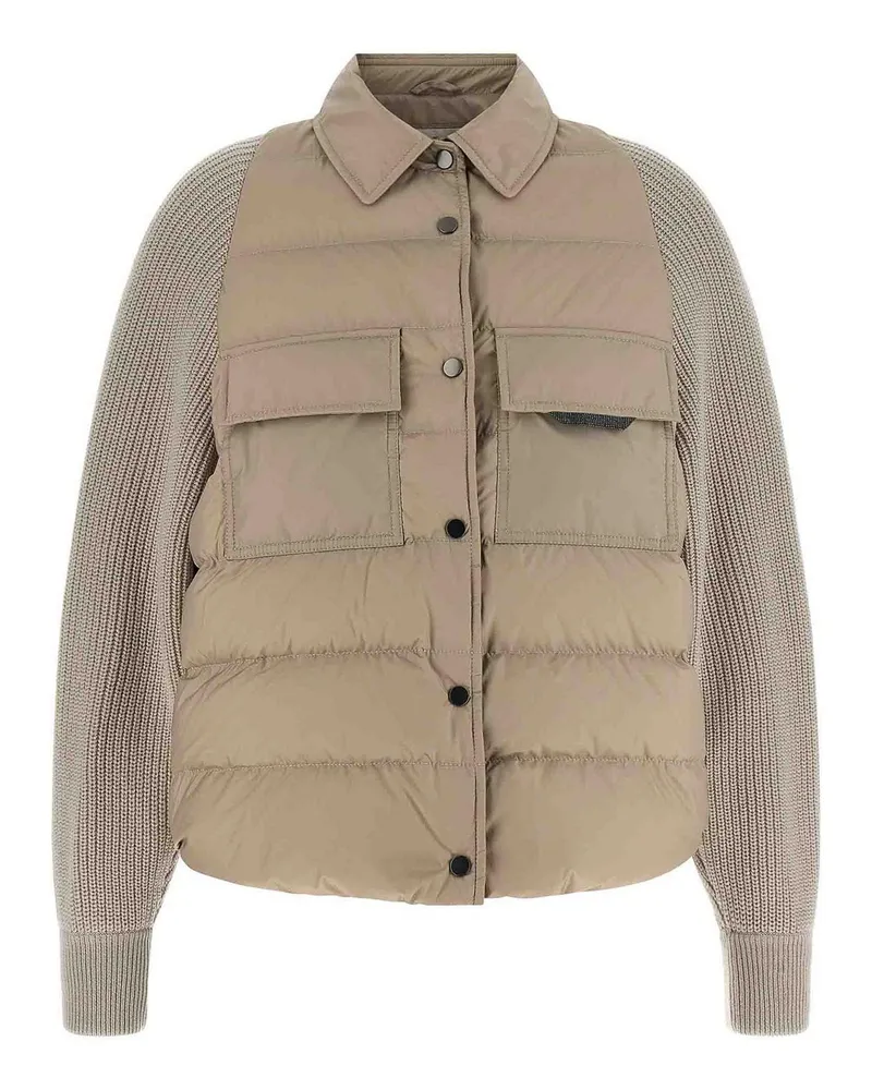 Brunello Cucinelli Daunenjacke - Beige Beige