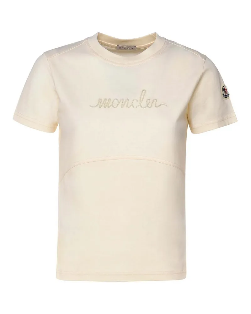 Moncler T-Shirt - Weiß Weiß