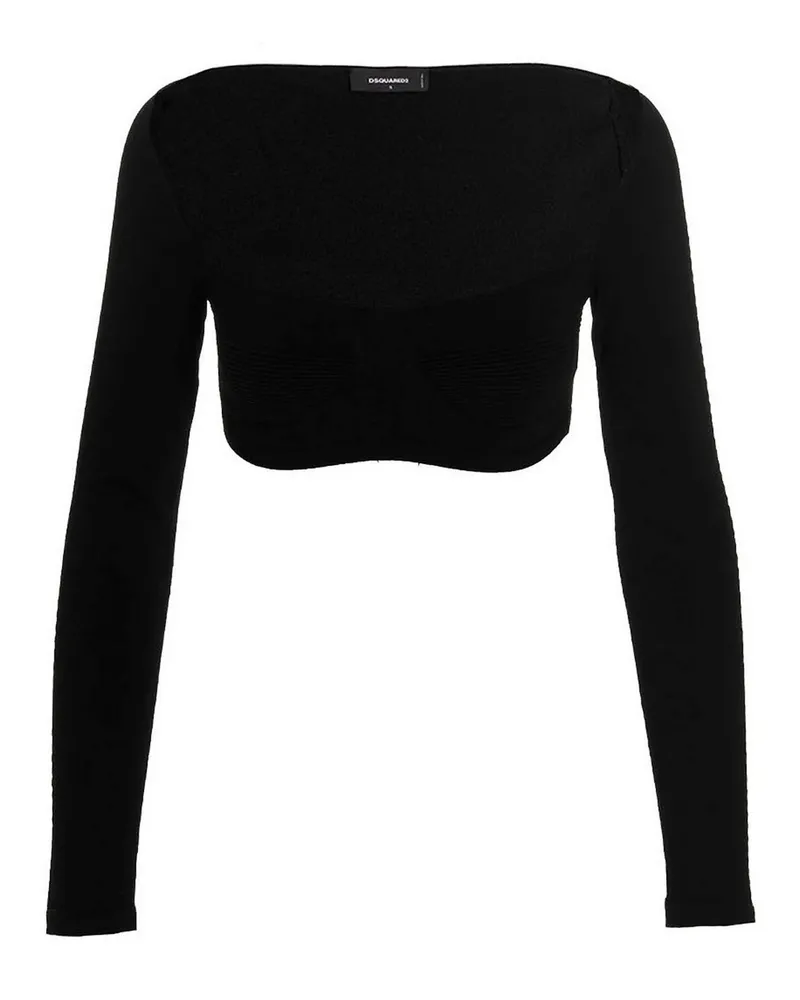 Dsquared2 U-Boot-Pullover - Schwarz Schwarz
