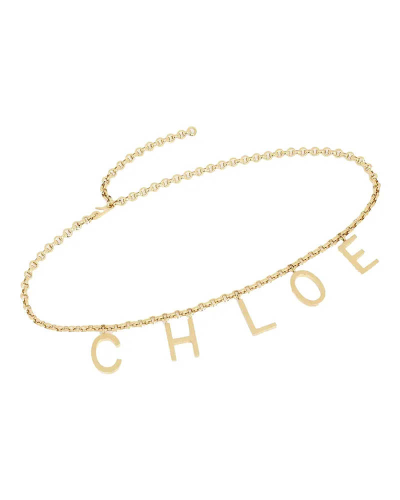 Chloé Gürtel - Gold Gold