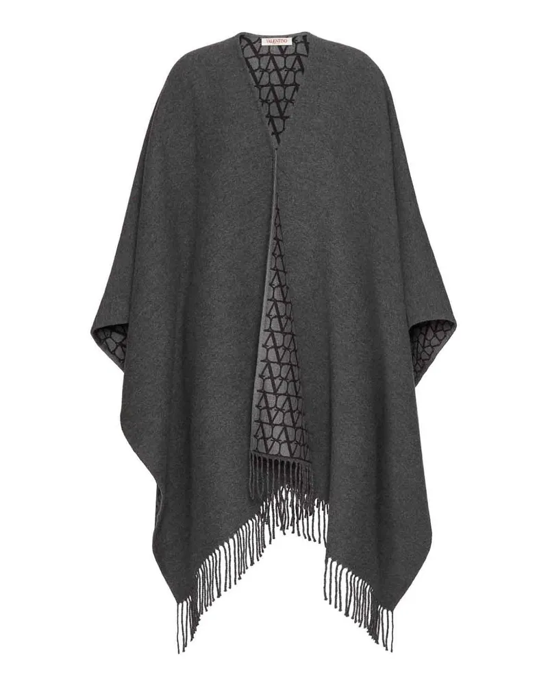 Valentino Garavani Cape - Grau Grau