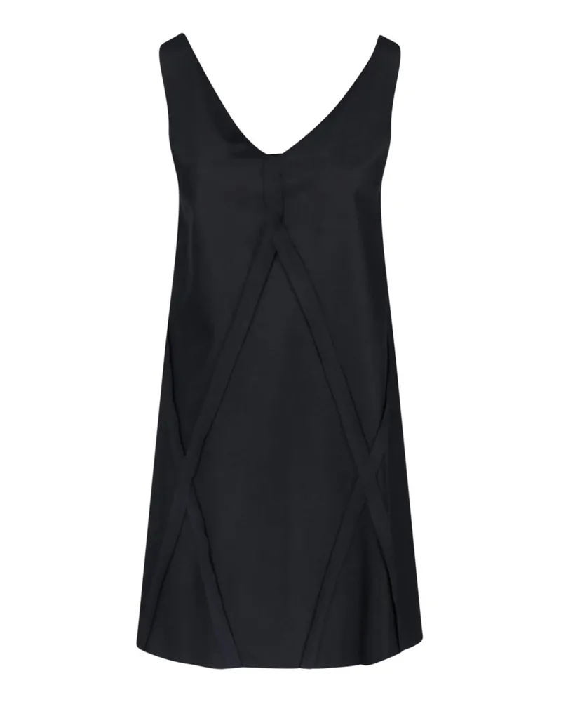 Maison Margiela Knielanges Kleid - Schwarz Schwarz
