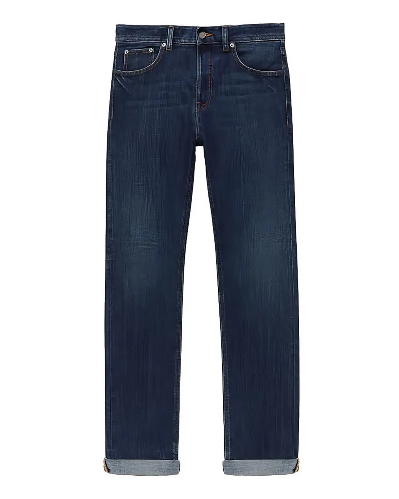 Dondup Straight Leg Jeans - Jeansblau Jeansblau