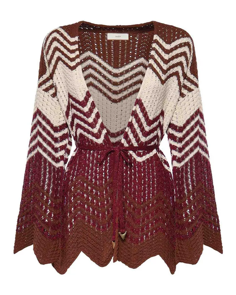 AKEP Cardigan - Bordeaux Bordeaux