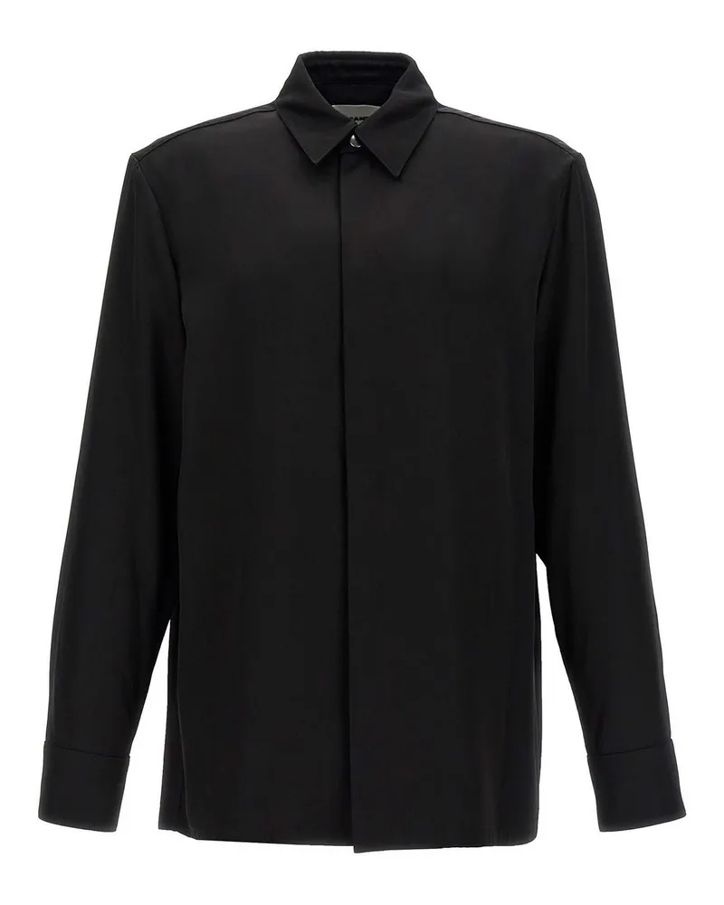 Jil Sander Hemd - Schwarz Schwarz