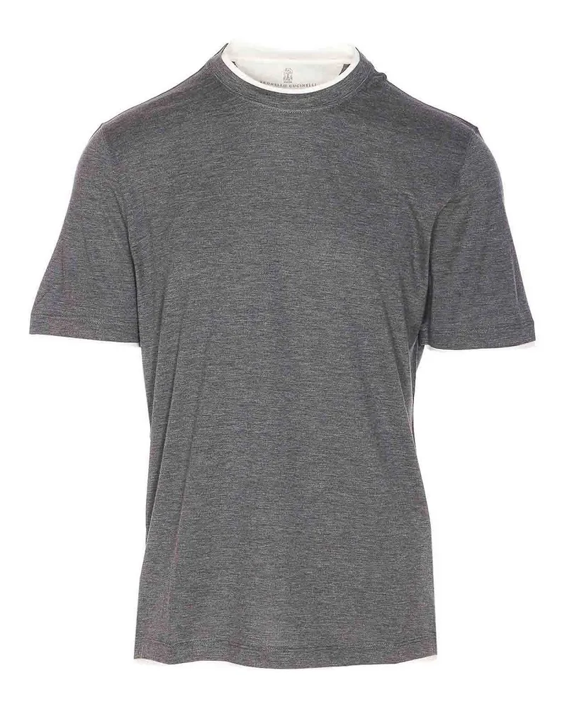 Brunello Cucinelli T-Shirt - Grau Grau
