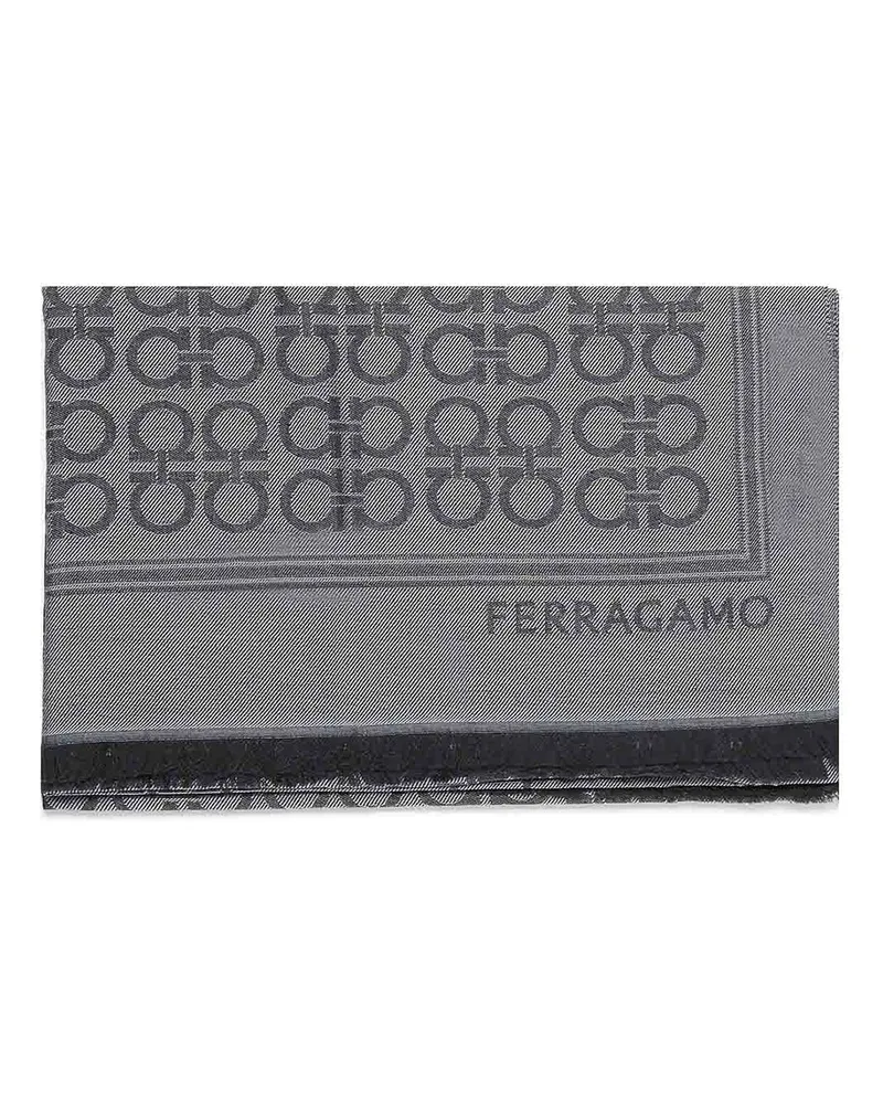 Ferragamo Schal - Grau Grau