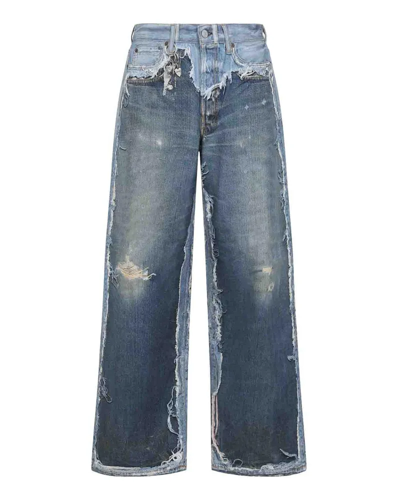 Acne Studios Straight Leg Jeans Dunkles