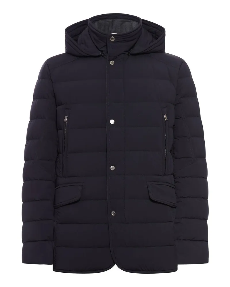 MOORER Daunenjacke - Blau Blau