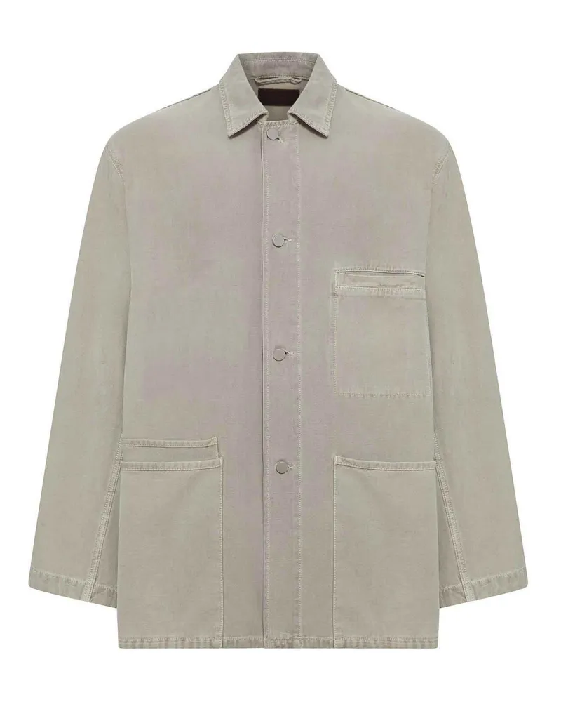 Christophe Lemaire Hemd - Grau Grau