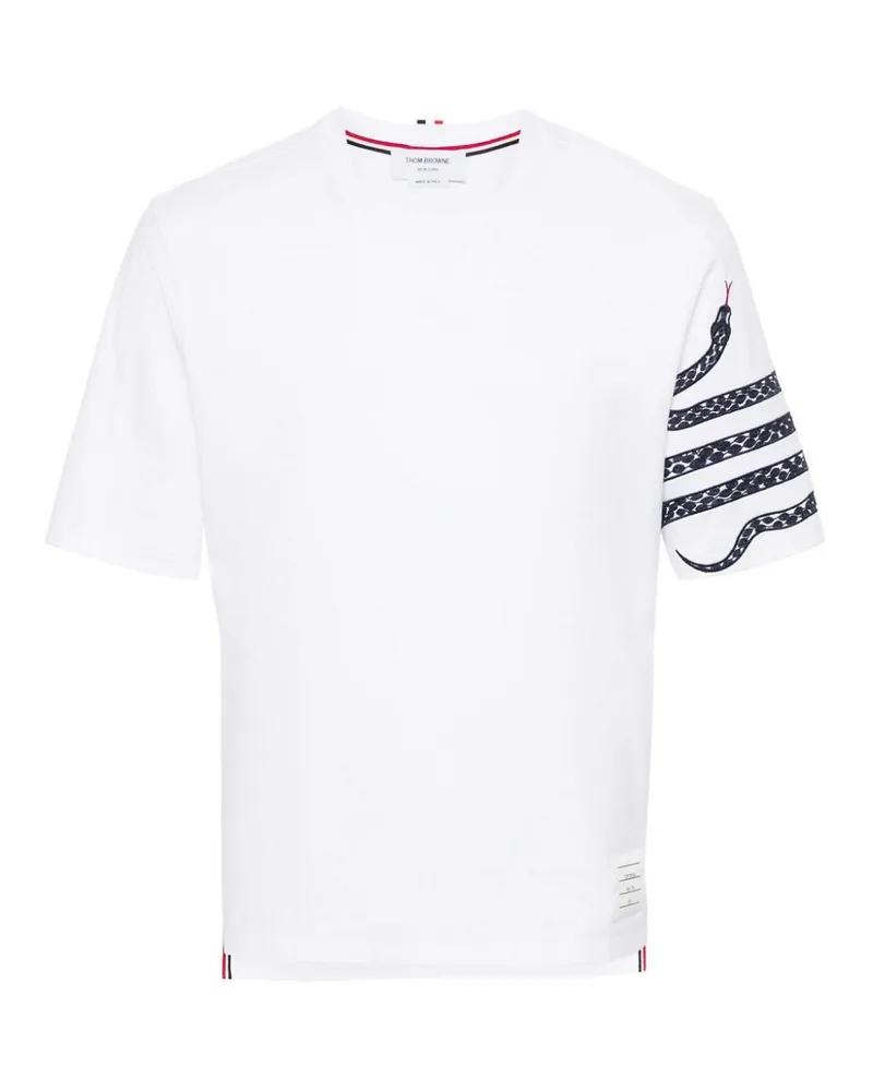 Thom Browne T-Shirt - Weiß Weiß