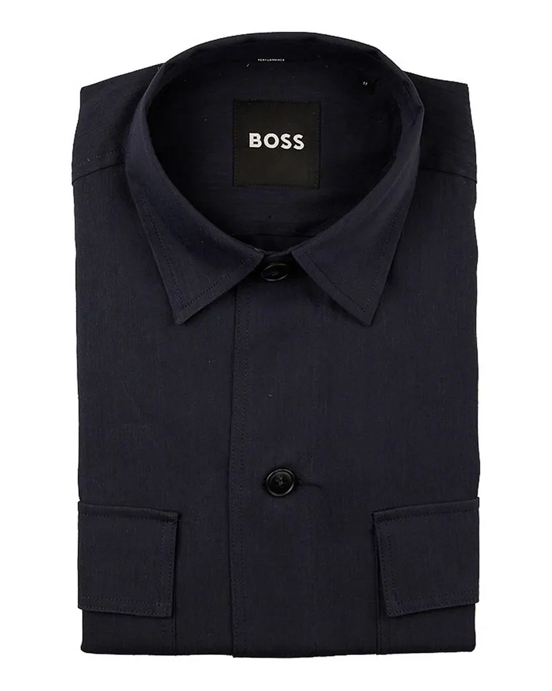 HUGO BOSS Hemd - Blau Blau