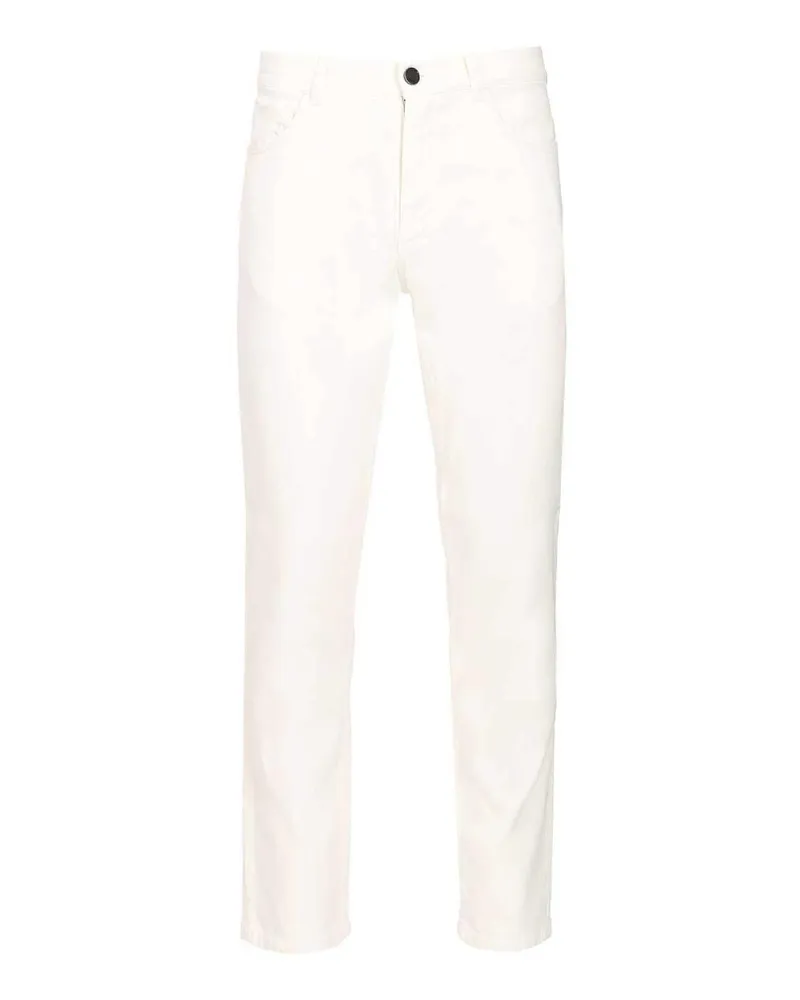 Ermenegildo Zegna Casual Hose - Weiß Weiß