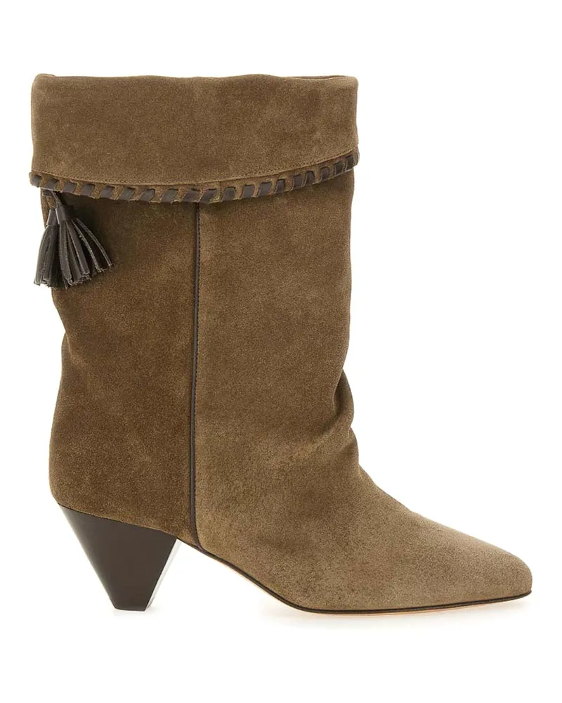 Isabel Marant Stiefel - Beige Grün