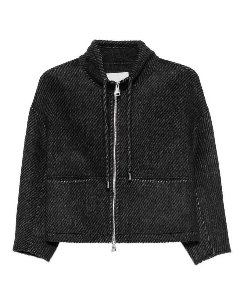 Ermanno Scervino Kurzer Mantel - Grau Grau