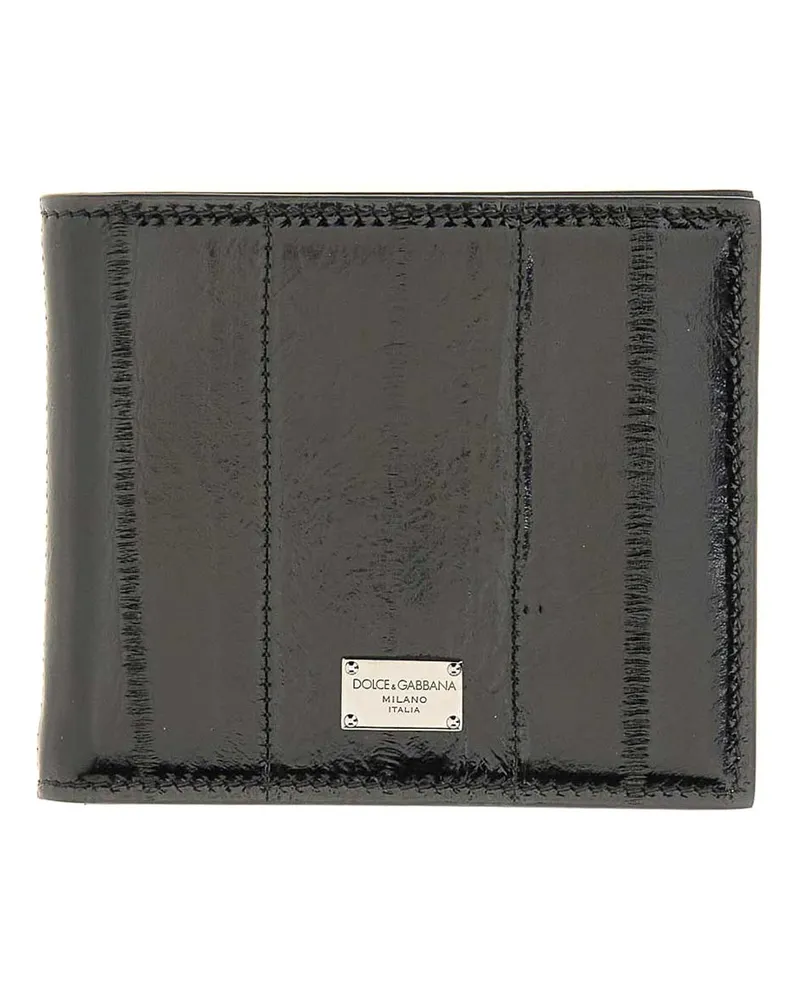 Dolce & Gabbana Portemonnaie - Schwarz Schwarz