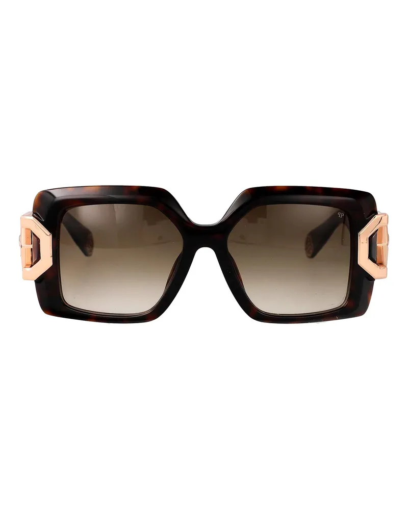 Philipp Plein Sonnenbrille - Braun Braun