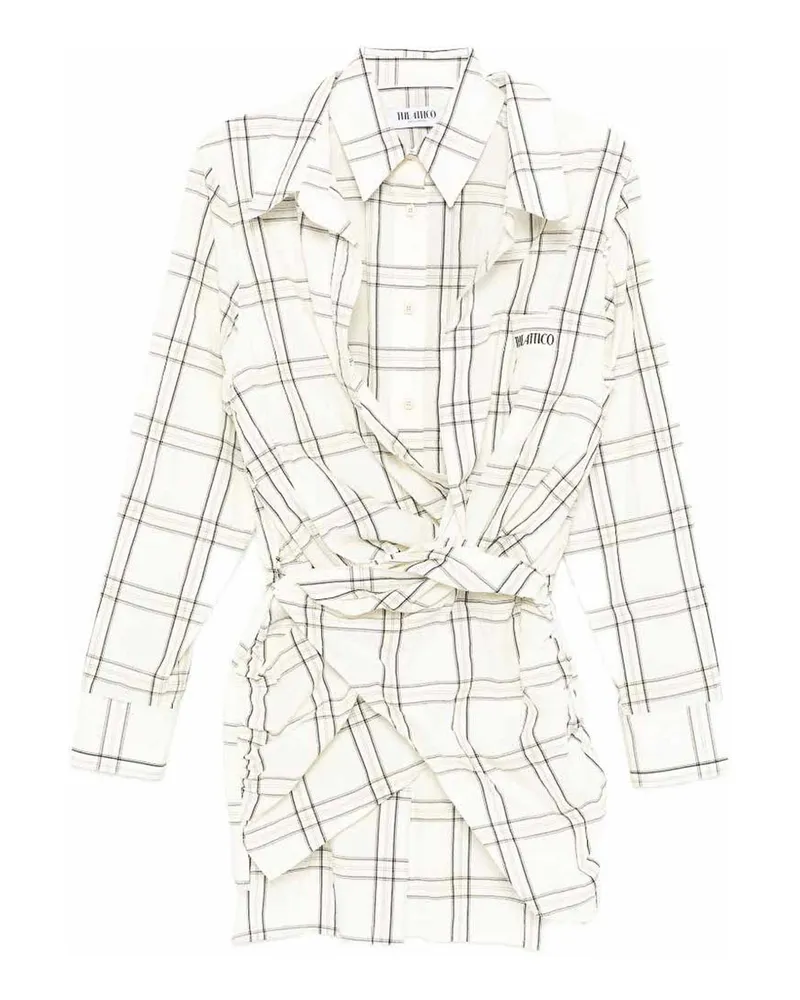 ATTICO Kurzes Kleid - Weiß Weiß