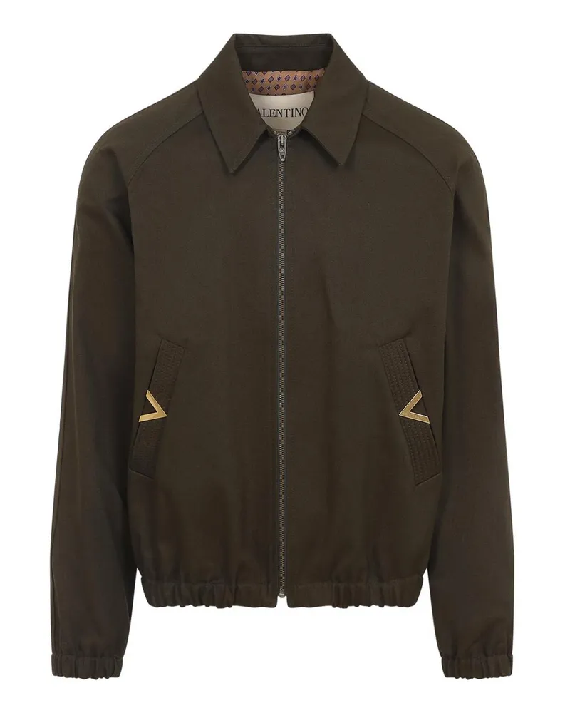 Valentino Garavani Casualjacke - Dunkelgrün Dunkelgrün