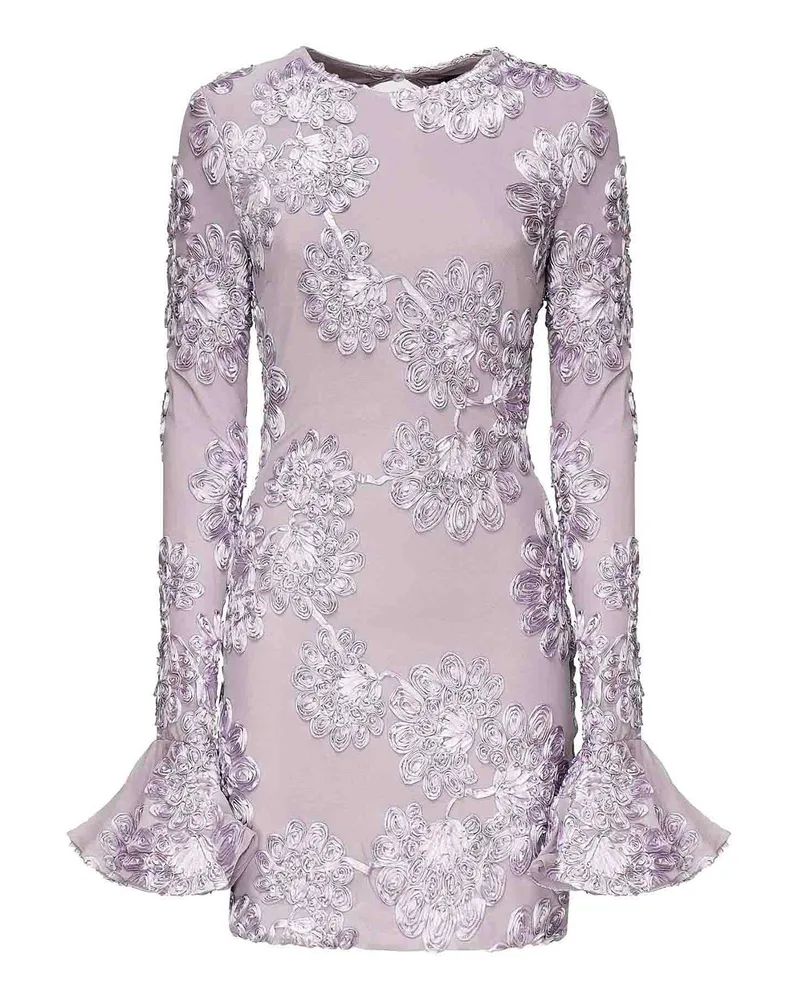 ROTATE Birger Christensen Kurzes Kleid - Hell-Lila Hell-lila