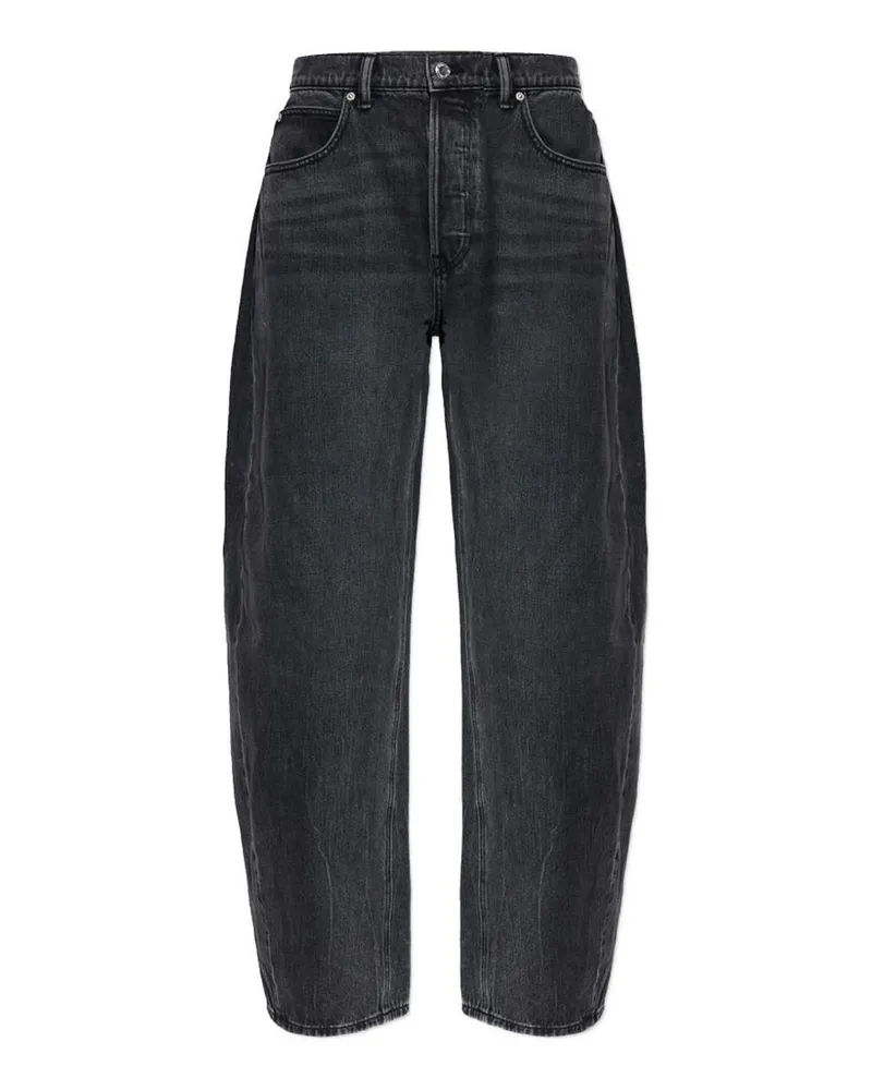 Alexander Wang Straight Leg Jeans - Schwarz Schwarz