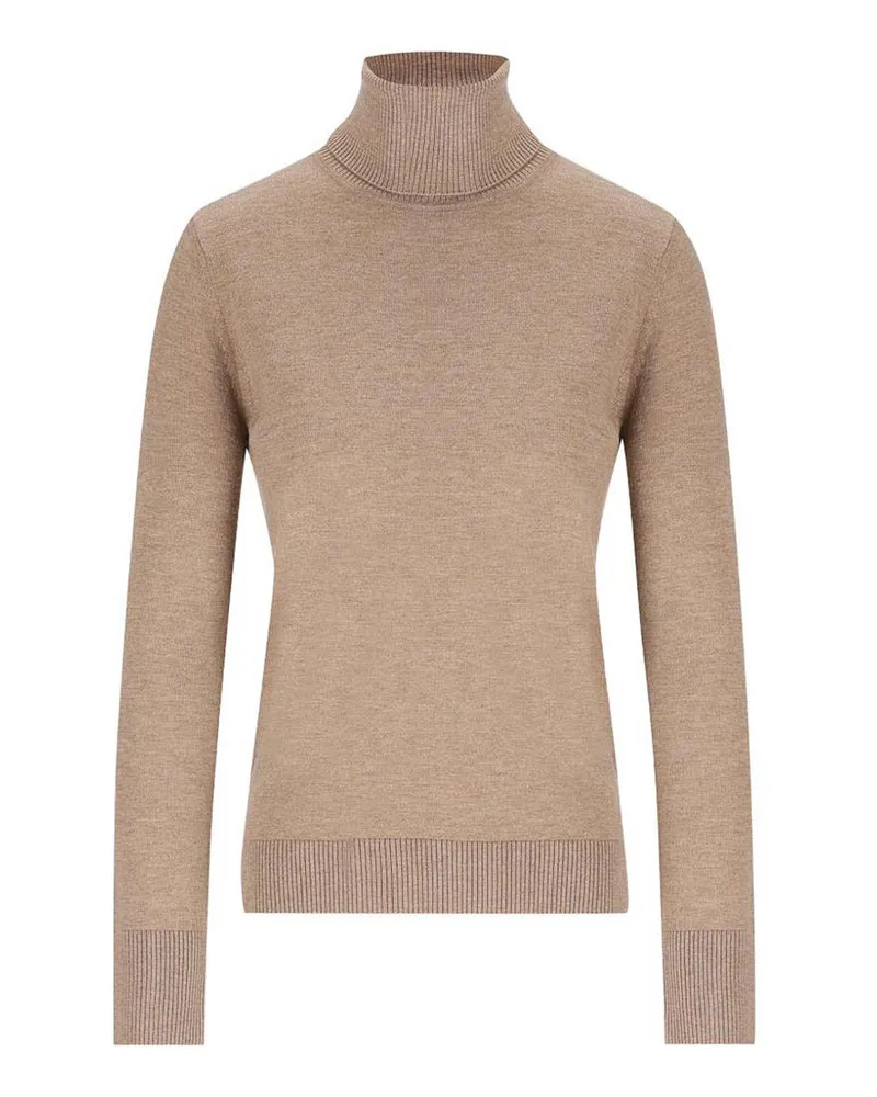Max Mara Rundhalspullover - Rot Rot