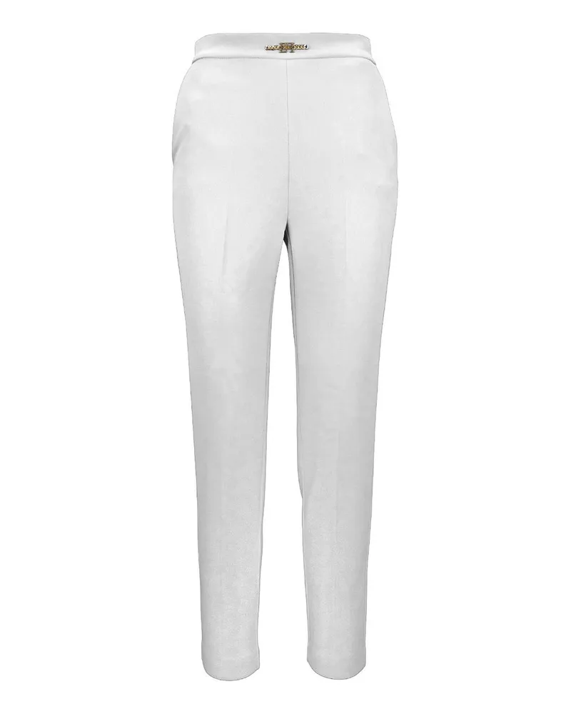 Elisabetta Franchi Casual Hose - Creme Creme