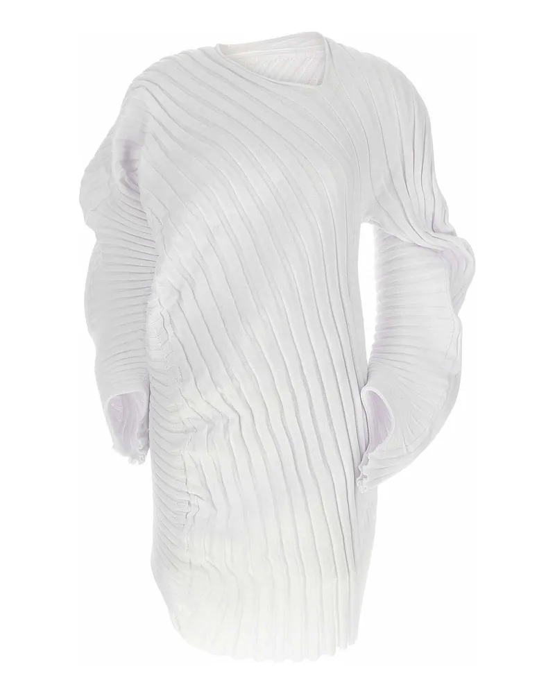 Issey Miyake Top - Weiß Weiß