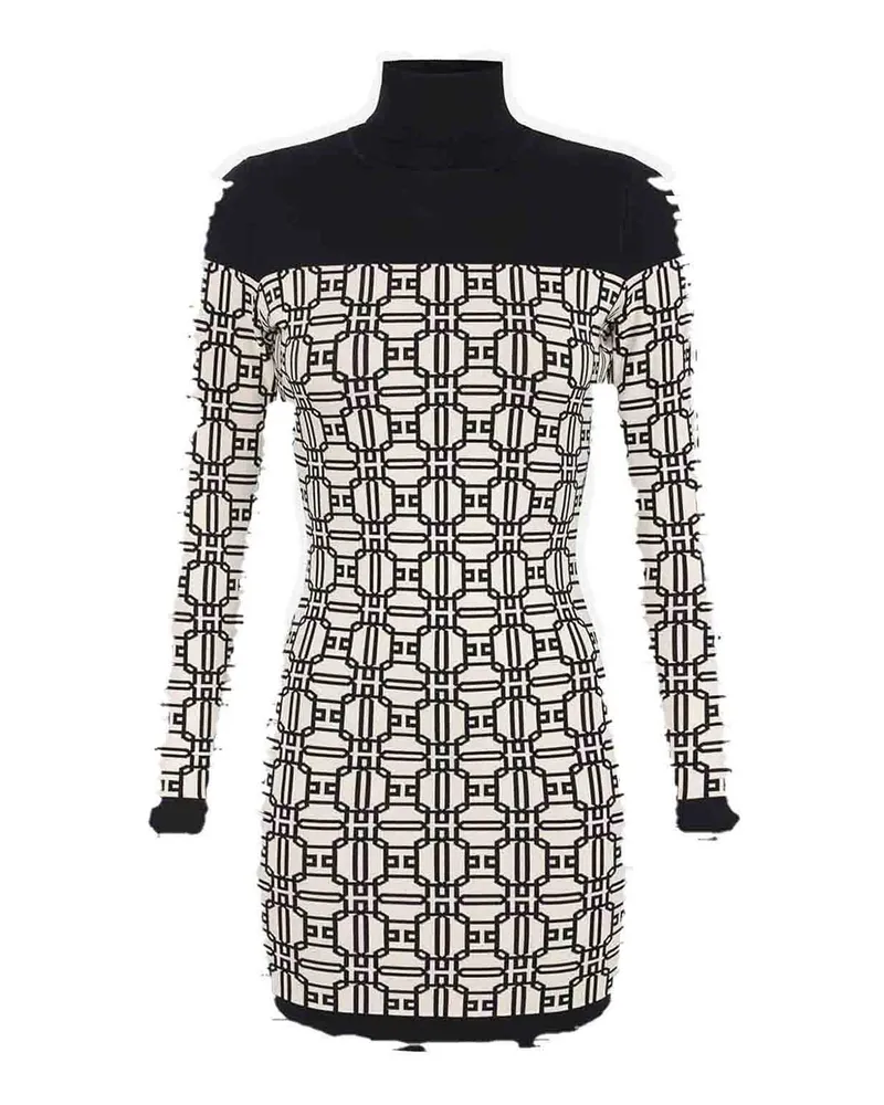Elisabetta Franchi Knielanges Kleid - Bunt Bunt