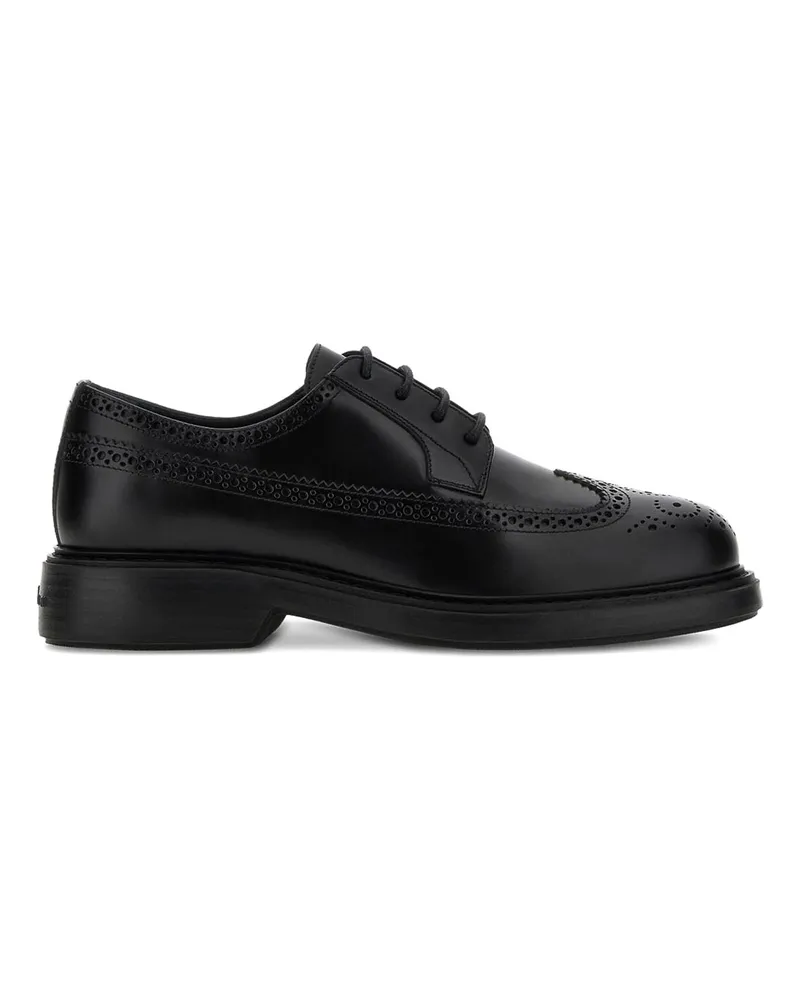 Hogan Schnürschuhe - Schwarz Schwarz