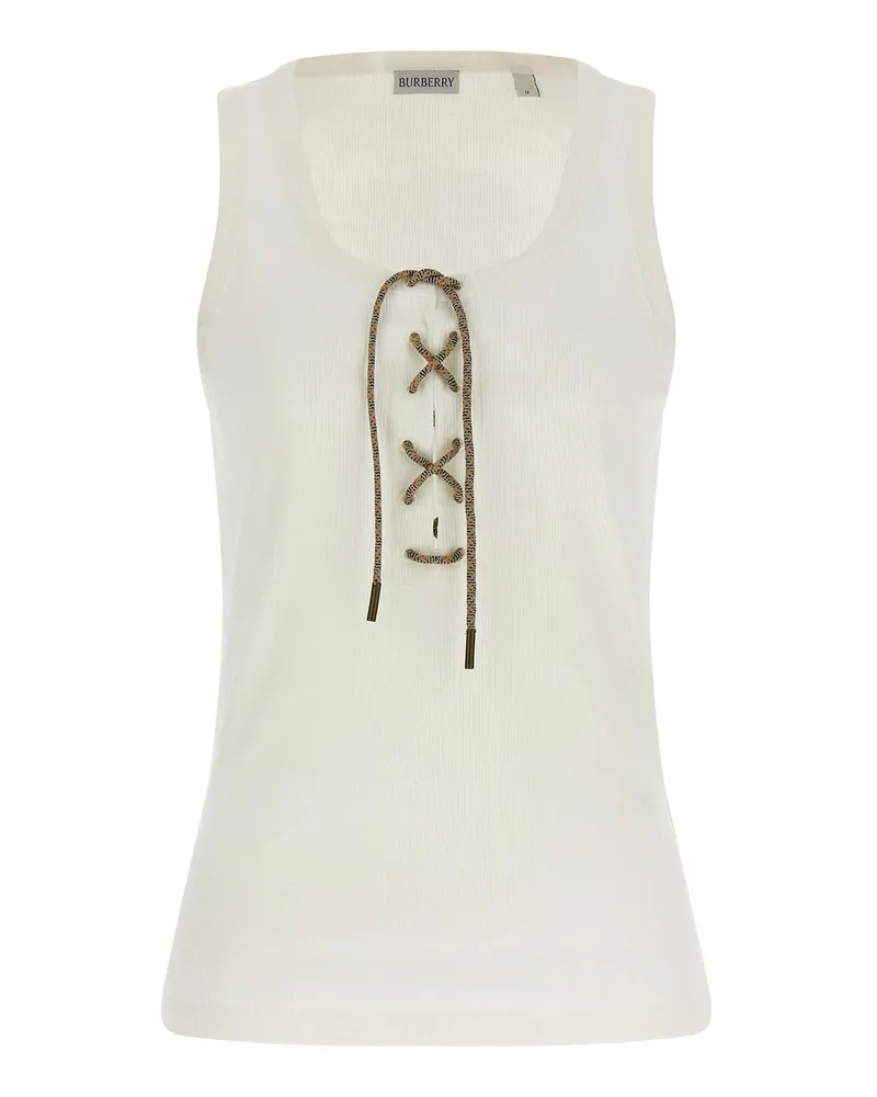 Burberry Top - Weiß Weiß