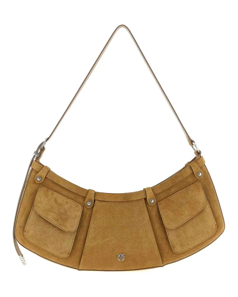Pinko Schultertasche - Beige Beige