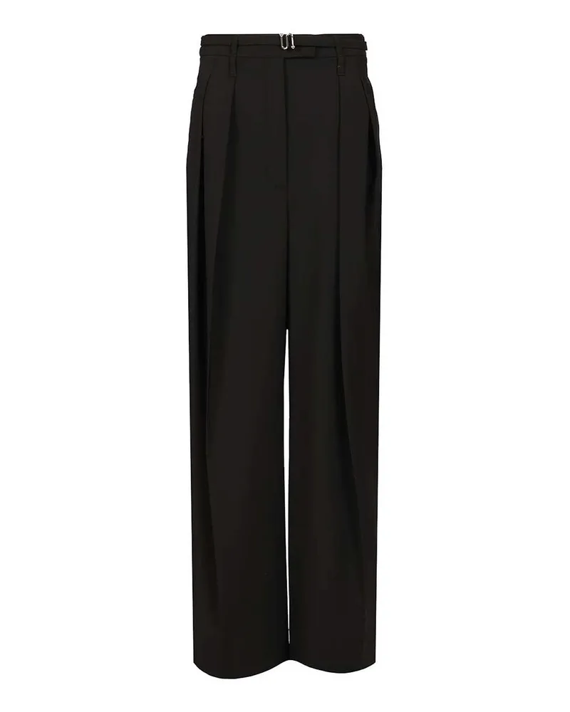 SPORTMAX Casual Hose - Schwarz Schwarz