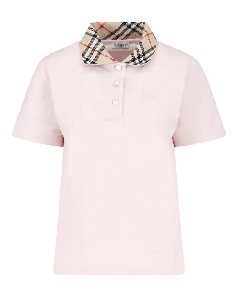 Burberry Poloshirt - Rosa Nude