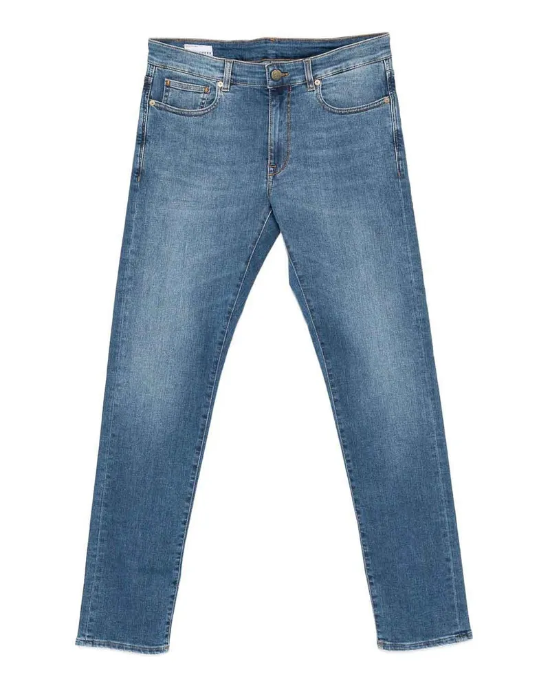 Incotex Straight Leg Jeans - Blau Blau