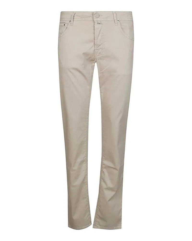 Jacob Cohën Casual Hose - Creme Creme