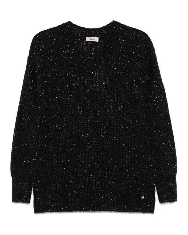 Herno U-Boot-Pullover - Schwarz Schwarz