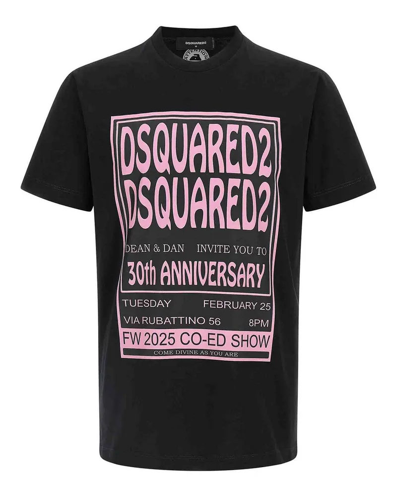 Dsquared2 T-Shirt - Schwarz Schwarz