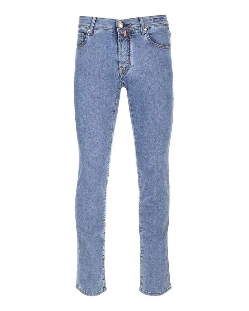Jacob Cohën Bootcut Jeans - Hellblau Hellblau