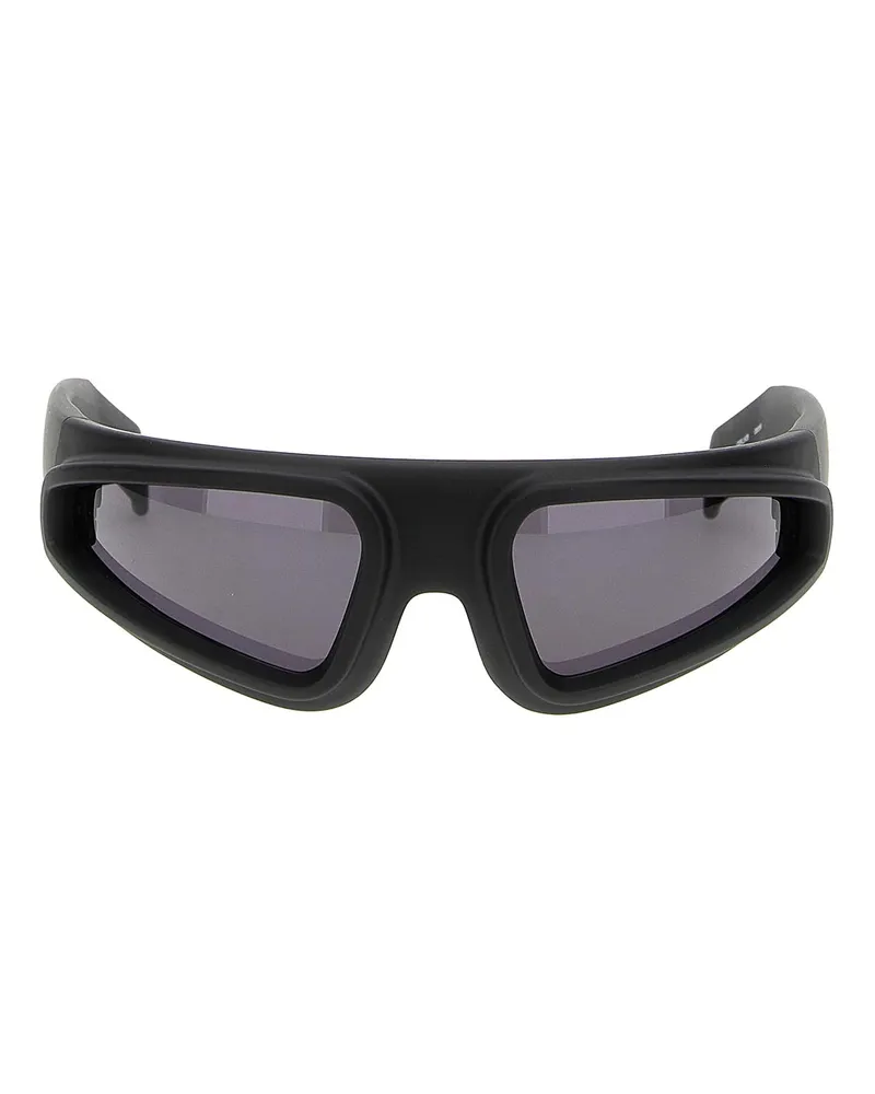Rick Owens Sonnenbrille - Schwarz Schwarz