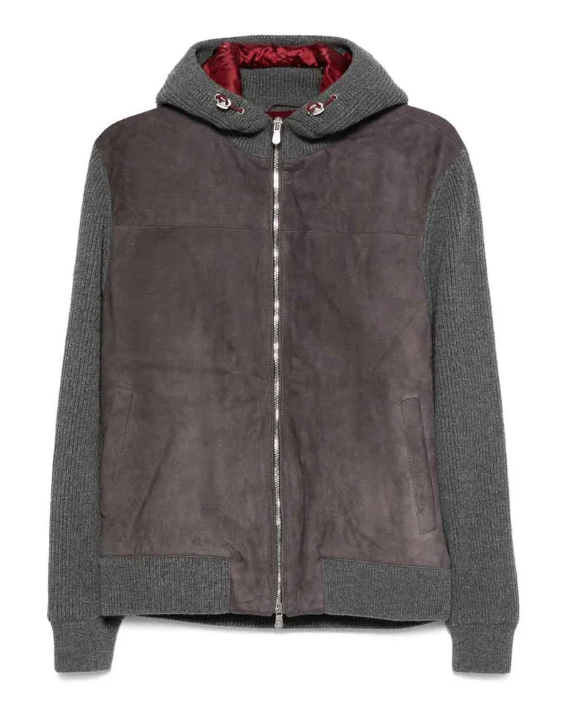 Brunello Cucinelli Bomberjacke - Grau Grau