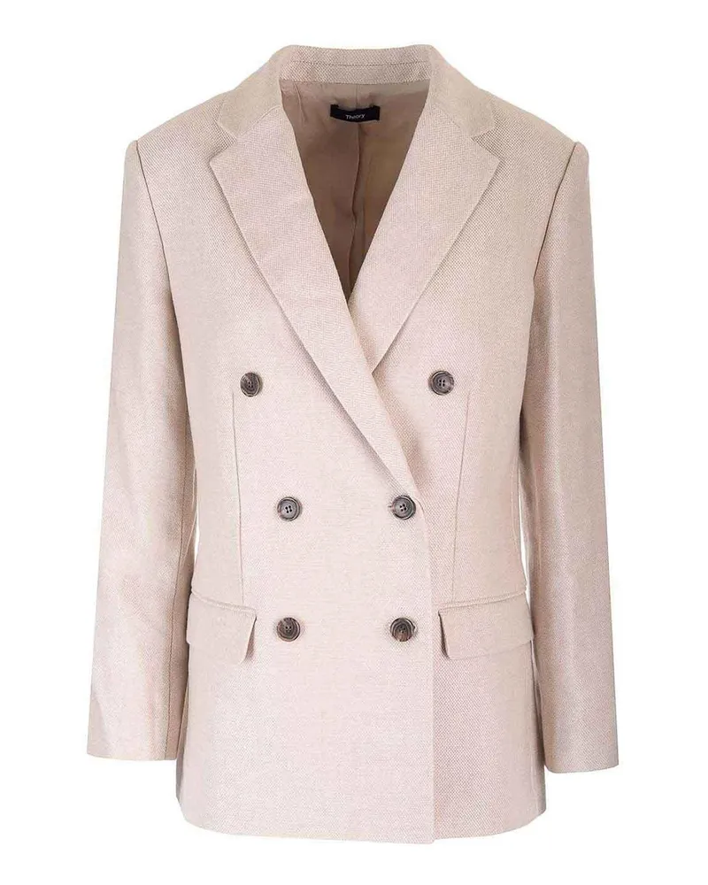 Theory Blazer - Beige Beige